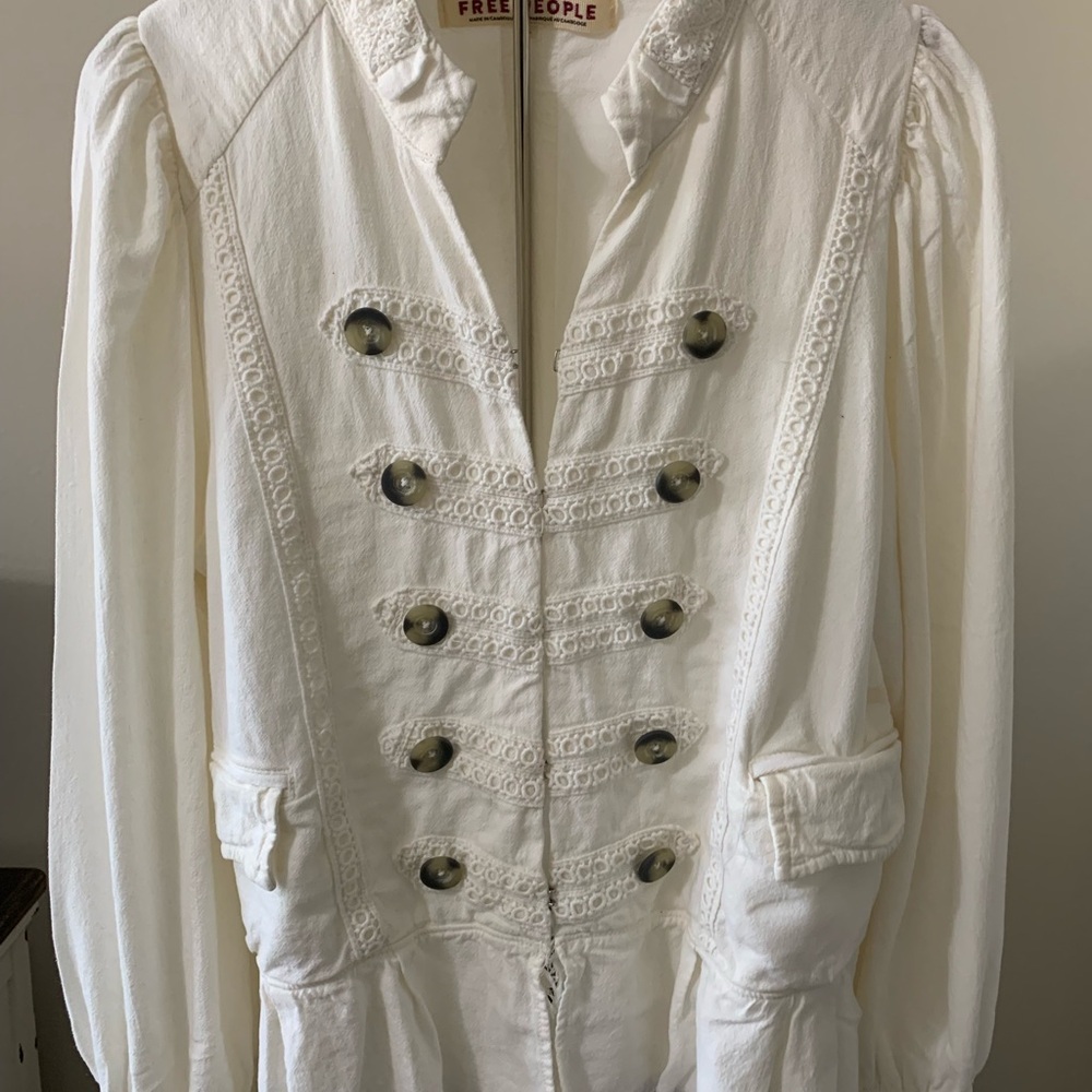 Free People Ariana Embroidered Jacket